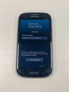 SAMSUNG GALAXY S3 16 GB SMARTPHONE IN BLUE: MODEL NO GT-I9300 (UNIT ONLY) [JPTM123985]