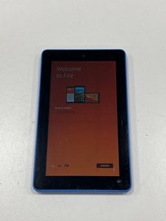 AMAZON FIRE HD 7 8 GB TABLET WITH WIFI IN BLUE: MODEL NO SV98LN (UNIT ONLY) [JPTM124250]