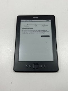 AMAZON KINDLE (5TH GENERATION) E-READER IN BLACK: MODEL NO D01100 (UNIT ONLY) [JPTM124265]