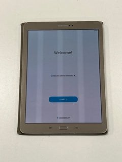 SAMSUNG GALAXY TAB S2 32 GB TABLET WITH WIFI IN GOLD: MODEL NO SM-T810 (WITH CASE) [JPTM124202]