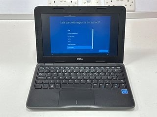 DELL LATITUDE 3190 128 GB LAPTOP IN BLACK (WITH MAINS POWER CABLE) INTEL CELERON N4120 @ 1.10GHZ, 4 GB RAM, INTEL UHD GRAPHICS 600 [JPTM123476]