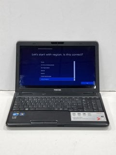 TOSHIBA SATELLITE C660 320 GB LAPTOP IN BLACK: MODEL NO PSC0QE-02L00CEN (UNIT ONLY) INTEL CORE I3-M380 @ 2.53GHZ, 3 GB RAM, 15.6" SCREEN, MICROSOFT BASIC DISPLAY ADAPTER [JPTM124245]