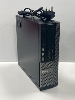 DELL OPTIPLEX 9020 512 GB PC IN BLACK (WITH POWER CABLE) INTEL CORE I7-4790 @ 3.60GHZ, 16 GB RAM, INTEL HD GRAPHICS 4600 [JPTM123953]