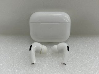 APPLE AIRPODS PRO (GEN 1) WITH MAGSAFE CHARGING CASE EARBUDS: MODEL NO A2084 A2083 A2190 (UNIT ONLY) [JPTM124235]