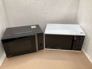 2 X ASSORTED TOSHIBA AND SAMSUNG MICROWAVE OVENS: LOCATION - D3