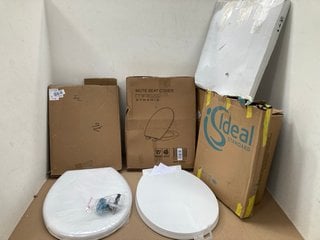 7 X ASSORTED TOILET REPLACEMENT SEATS: LOCATION - D9