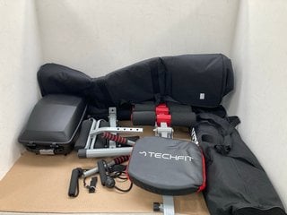 QTY OF ASSORTED ITEMS TO INCLUDE TECHFIT EXERCISE MACHINE: LOCATION - D9