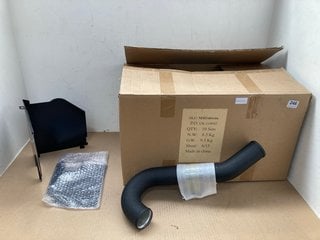 BOX OF 10 X MISHIMOTO RADIATOR HOSE KITS IN BLACK TO INCLUDE METAL FRAME PIECE IN BLACK: LOCATION - D13