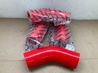 4 X MISHIMOTO 45 DEGREE COUPLERS 2.5'' - RED: LOCATION - D14