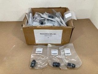 BOX OF MISHIMOTO ALUMINIUM -12AN TO 3/4 NPT FITTINGS IN BLACK: LOCATION - D16