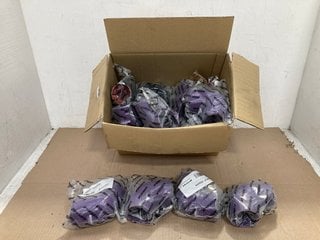 BOX OF MISHIMOTO 63.5MM 90 DEGREE COUPLERS IN PURPLE: LOCATION - D17