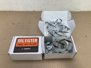 MISHIMOTO OIL FILTER TAKE - OFF PLATE: LOCATION - D17