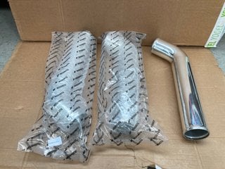 3 X MISHIMOTO STAINLESS STEEL EXHAUST PIECES: LOCATION - C21