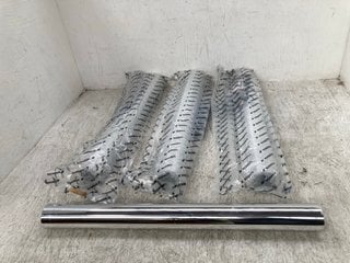 4 X MISHIMOTO INTERCOOLER STAINLESS STEEL PIPES MODEL: MMICP-AL-2250: LOCATION - C20