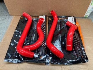 2 X MISHIMOTO FORD FIESTA ST 180 SILICONE COOLANT HOSE KITS IN BLUE RRP - £184: LOCATION - C18