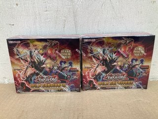 2 X KONAMI YU - GI - OH WILD SURVIVORS TRADING CARD GAMES (SEALED): LOCATION - C13