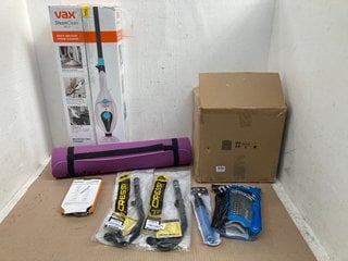 QTY OF ASSORTED ITEMS TO INCLUDE VAX STEAM CLEAN MULTI CLEANER: LOCATION - C10