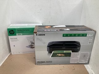 2 X ASSORTED HP AND CANON HOME PRINTERS: LOCATION - C10