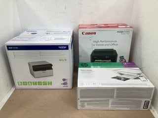 3 X ASSORTED HP , CANON AND BROTHER HOME PRINTERS: LOCATION - C7