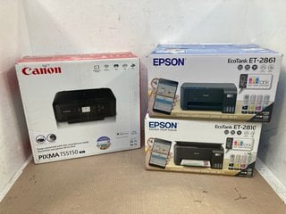 4 X ASSORTED CANON AND EPSON HOME PRINTERS: LOCATION - C7