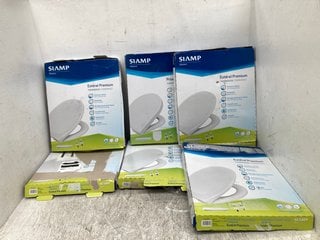 6 X SLAMP D - SHAPED AND STANDARD TOILET SEATS: LOCATION - C5