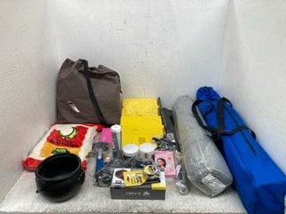 QTY OF ASSORTED ITEMS TO INCLUDE STANLEY POWERLOCK TAPE MEASURE , RHODE LIP CASE IN PINK: LOCATION - C1