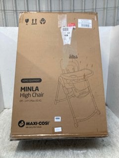 MAXI COSI MINLA CHILDRENS HIGH CHAIR RRP - £189: LOCATION - B1