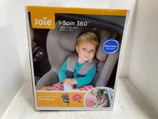 JOIE I - SPIN 360 I-SIZE CHILDRENS CAR SEAT RRP - £249: LOCATION - B2