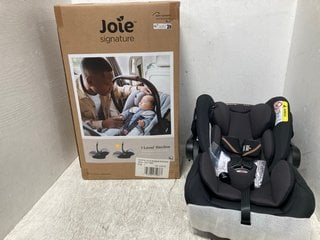 2 X JOIE I - LEVEL RECLINE SIGNATURE CAR SEAT IN ECLIPSE RRP - £300: LOCATION - B3