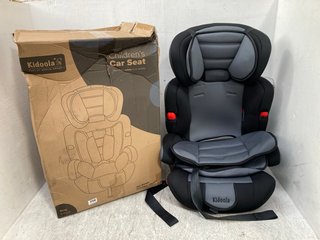 KIDOOLA CHILDRENS HIGH BACK CAR SEAT: LOCATION - B10