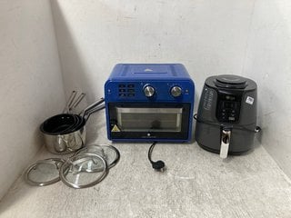 QTY OF ASSORTED ITEMS TO INCLUDE NINJA SINGLE DRAWER AIR FRYER IN DARK GREY: LOCATION - B14