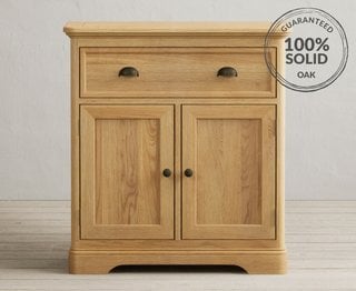 CAMBRIDGE/BYFORD/BRIDSTOW NATURAL SOLID OAK HALLWAY SIDEBOARD - RRP £399: LOCATION - C6