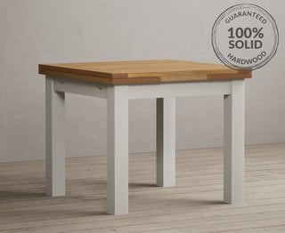 3FTX3FT PAINTED EXT DINING TABLE -CHALK WHITE - RRP £449: LOCATION - B8