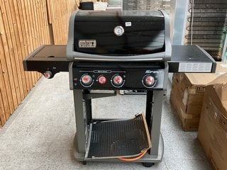 WEBER SPIRIT CLASSIC E-330 4 BURNER BBQ - RRP £579: LOCATION - D3 (KERBSIDE PALLET DELIVERY)