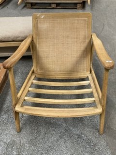 LOAF.COM SQUISHBAG OCCASIONAL CHAIR IN OAK: LOCATION - C3