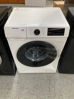 HISENSE FREESTANDING 9KG WASHING MACHINE IN WHITE MODEL : WRQP9014EVM: LOCATION - B1