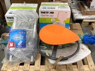 PALLET OF ASSORTED ITEMS TO INCLUDE THETFORD PORTA POTTI 365: LOCATION - B5