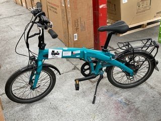 (COLLECTION ONLY) F.LLI SCHIANO GALAXY FOLDING ELECTRIC BIKE 20INCH 250W RRP - £849: LOCATION - B6