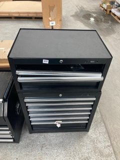 3 DRAWER TOOL CHEST IN BLACK TO INCLUDE 6 DRAWER TOOL CHEST IN BLACK: LOCATION - A4