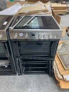 HISENSE ELECTRIC DOUBLE OVEN WITH INDUCTION HOB : MODEL HDE3211BXUK: LOCATION - A6