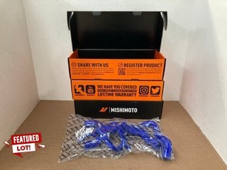 3 X MISHIMOTO MINI COOPER S SILICONE RADIATOR HOSE KITS 2002-2008 IN BLUE PART NO: MMHOSE-TINY-01BL: LOCATION - AR8