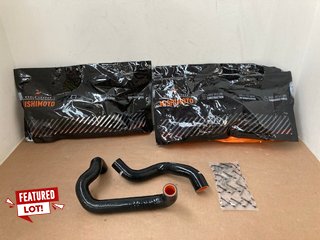 2 X MISHIMOTO FORD FIESTA ST SILICONE RADIATOR HOSE KITS 2014-2019 IN BLACK PART NO: MMHOSE-FIST-14BK: LOCATION - AR8