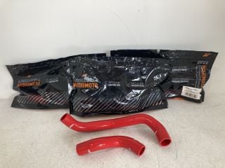 3 X MISHIMOTO R33/R34 NISSAN SKYLINE GTR 2PC HOSE KITS IN RED PART NO: MMHOSE-RHD-33RD: LOCATION - AR8