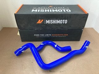 MISHIMOTO 97-04 VOLVO 850/S70/V70 SILICONE HOSE KIT IN BLUE PART NO: MMHOSE-VOL-97BL TO INCLUDE MISHIMOTO 97-02 AUDI S4 SILICONE TURBO HOSE KIT IN BL PART NO: MMHOSE-S4-97TBL: LOCATION - AR8