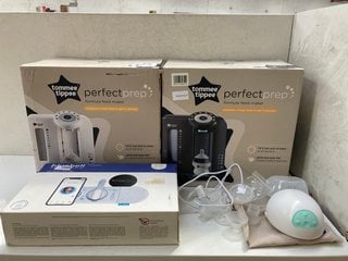 2 X TOMMEE TIPPEE PERFECT PREP FORMULA FEED MAKER TO INCLUDE BLUEBELL VISION 8 IN 1 BABY MONITOR: LOCATION - AR11