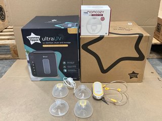 4 X ASSORTED BABY ITEMS TO INCLUDE TOMMEE TIPPEE ULTRA UV STERILISER DRYER & STORAGE: LOCATION - AR12