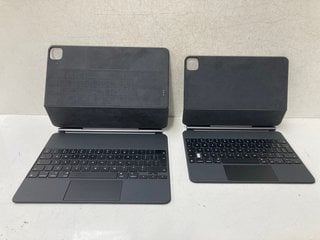 2 X APPLE IPAD KEYBOARDS IN BLACK: LOCATION - AR14