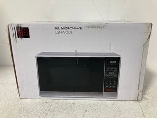 JOHN LEWIS & PARTNERS 20 LTR MICROWAVE MODEL: JLSMWO08: LOCATION - BR7