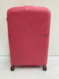 AMERICAN TOURISTER LARGE HARD SHELL SUITCASE IN PINK: LOCATION - BR2