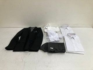 QTY OF ASSORTED ITEMS TO INCLUDE JOHN LEWIS & PARTNERS WHITE SHIRT: LOCATION - BR9